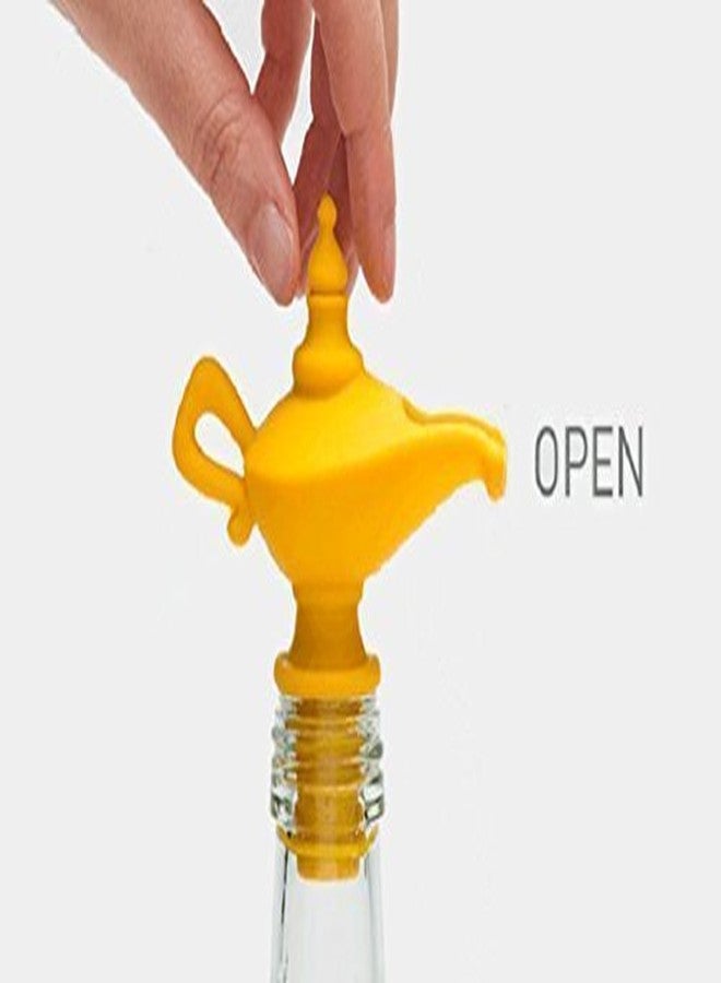 ShopAIS Silicon Bottle Pourer (Yellow) - Image 3